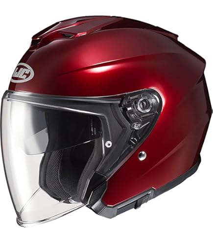 Amazon.com: HJC i30 Metal Natural Motorcycle Helmet, DOT